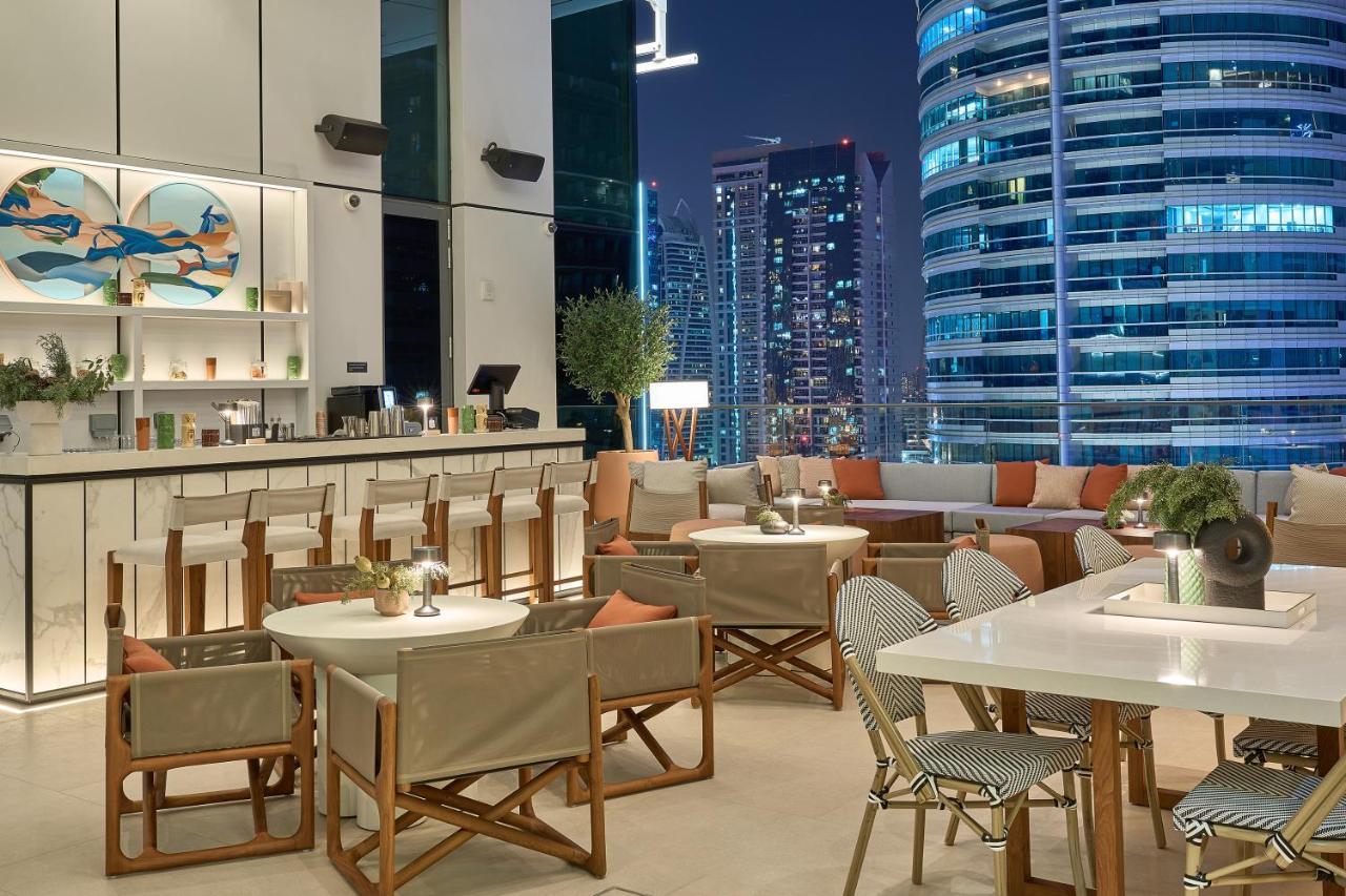 Hotel Vida Dubai Marina & Yacht Club Exterior foto